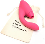 Бесконтактный клиторальный стимулятор Womanizer Duo розовый Бесконтактный клиторальный стимулятор Womanizer Duo розовый