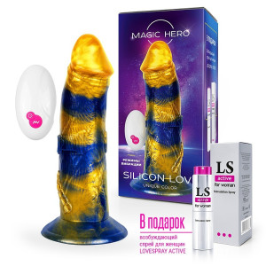 ВИБРОМАССАЖЁР L 215 мм D 52 мм, 10 режимов вибрации, дистанционный пульт ВИБРОМАССАЖЁР L 215 мм D 52 мм, 10 режимов вибрации, дистанционный пульт